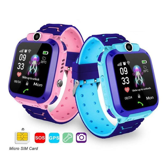 Touchscreen Kid'S Smartwatch with GPS Tracker