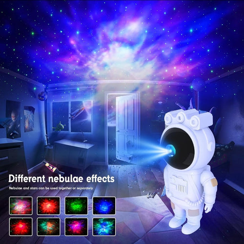 Astronaut Galaxy Projector – Starry Night Light for Children