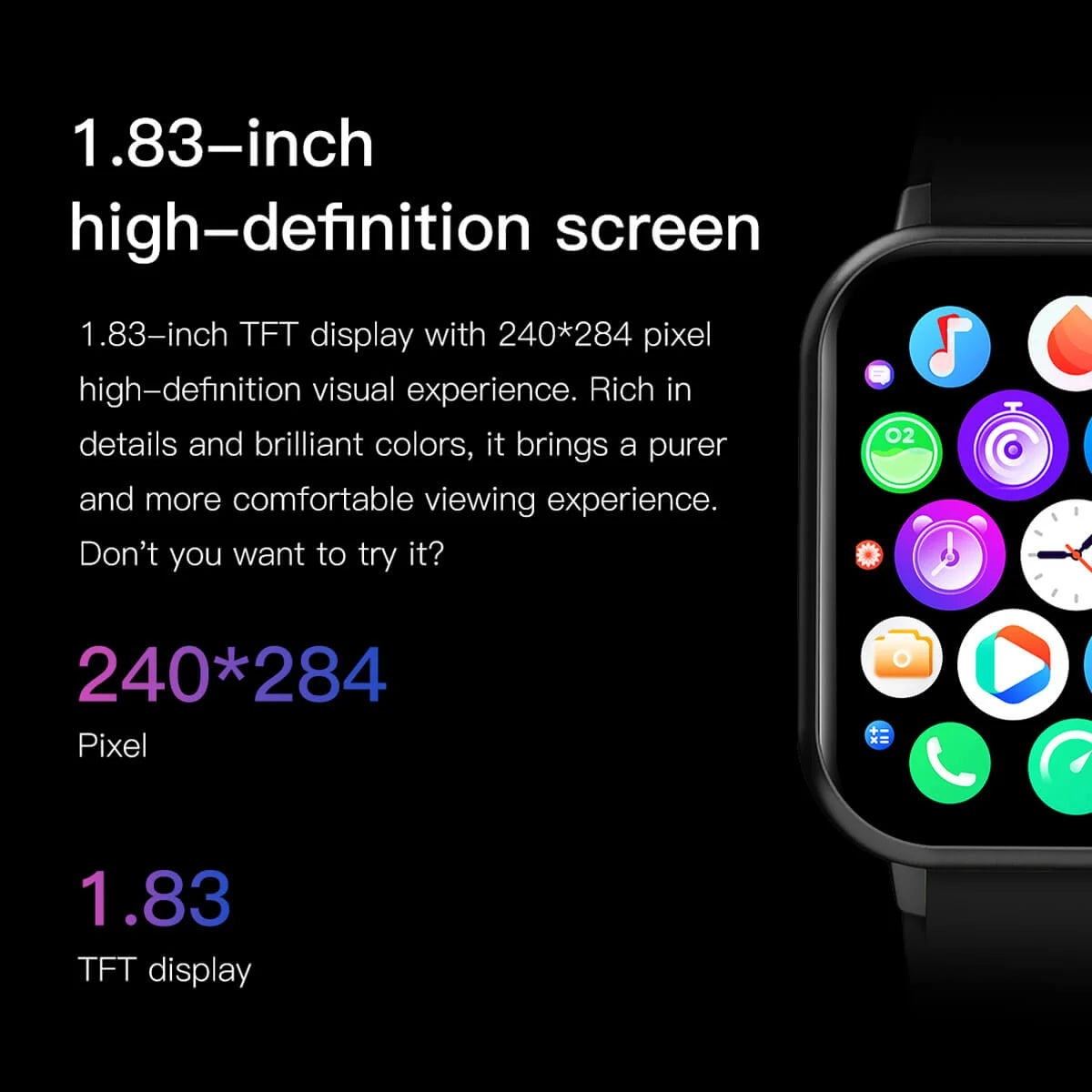 Smartwatch Pro Unisexe (Avec Application) - Pour Tous Les Âges