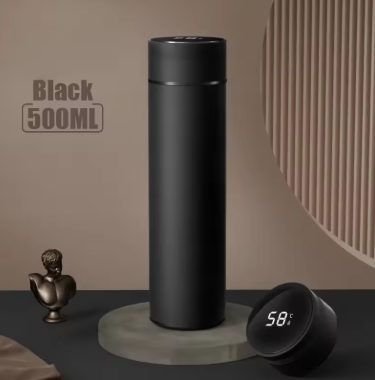 Smart Loutek Thermos Bottle — LED Temperature Display