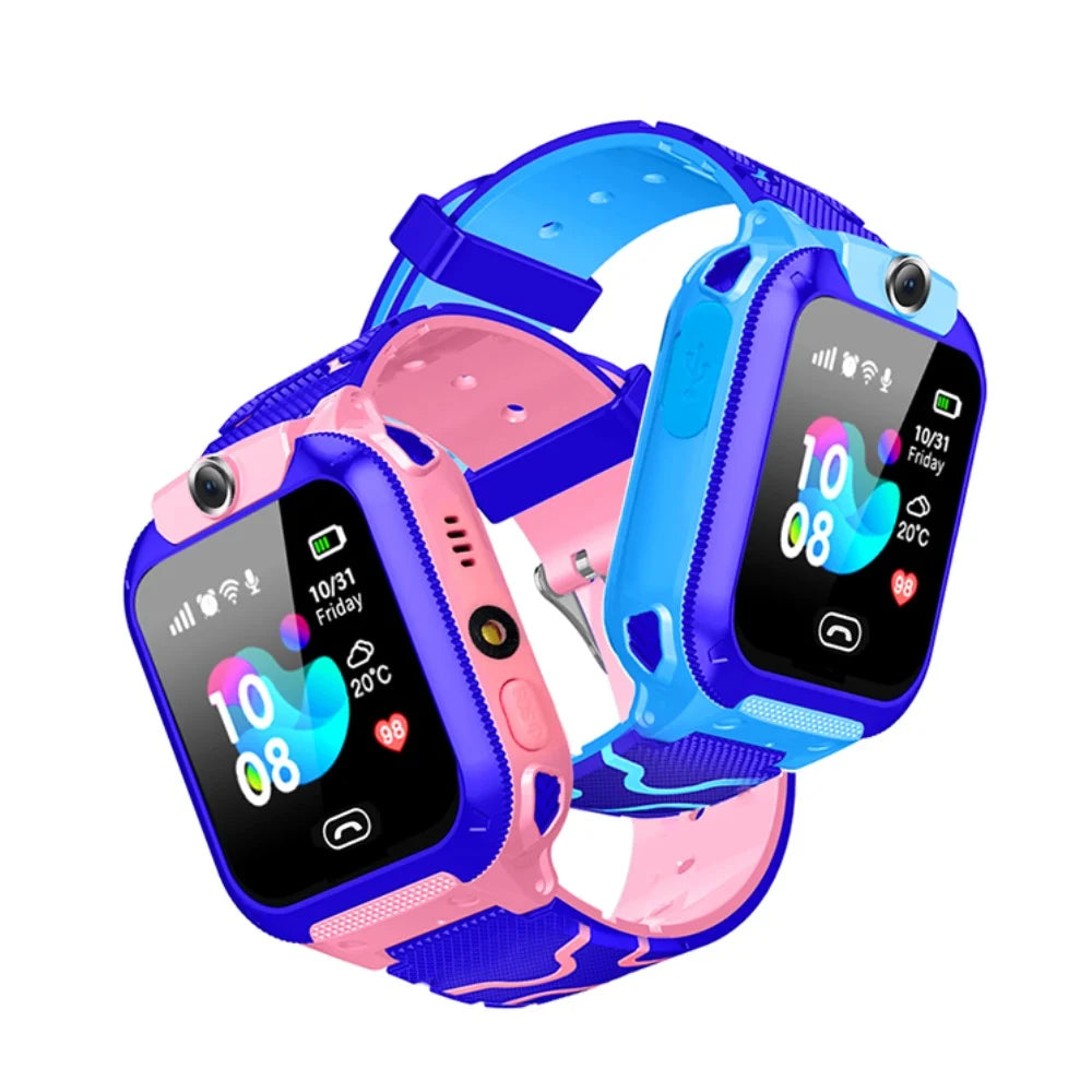 Touchscreen Kid'S Smartwatch with GPS Tracker